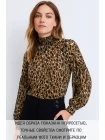 Шифон шёлковый MAX MARA Чёрно-белые пятна на бежевом MM H28/1 N50 14042530