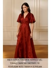 Шелк жаккардовый плательный Bottega Veneta Красный H29/1 / M40 15032410
