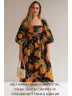 Плательно-рубашечный хлопок MAX MARA Абстрактные растения MM Н9 /A55 16022441