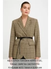 Костюмная шерсть BURBERRY в клетку Коричнево -зеленоватая IS H62  FF10 19122306