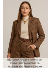 Костюмная шерсть Max Mara Коричневая ММ H62   FF70 23062444