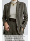Костюмная поливискоза MAX MARA в клетку Серая MM H64   F30  5072305