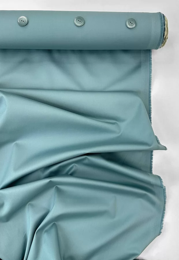 Для летнего костюма: хлопок-стрейч в прекрасном голубом оттенке 💖 - Ткани FF