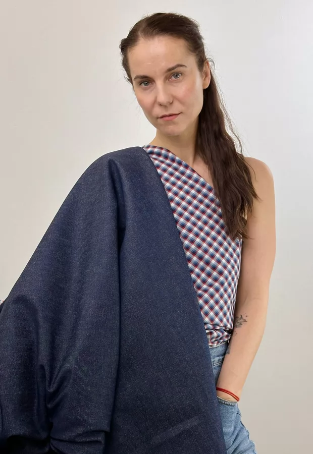 Рубашечный хлопок от TOMMY HILFIGER: отлично смотрится с классической джинсой 😍 - Ткани FF