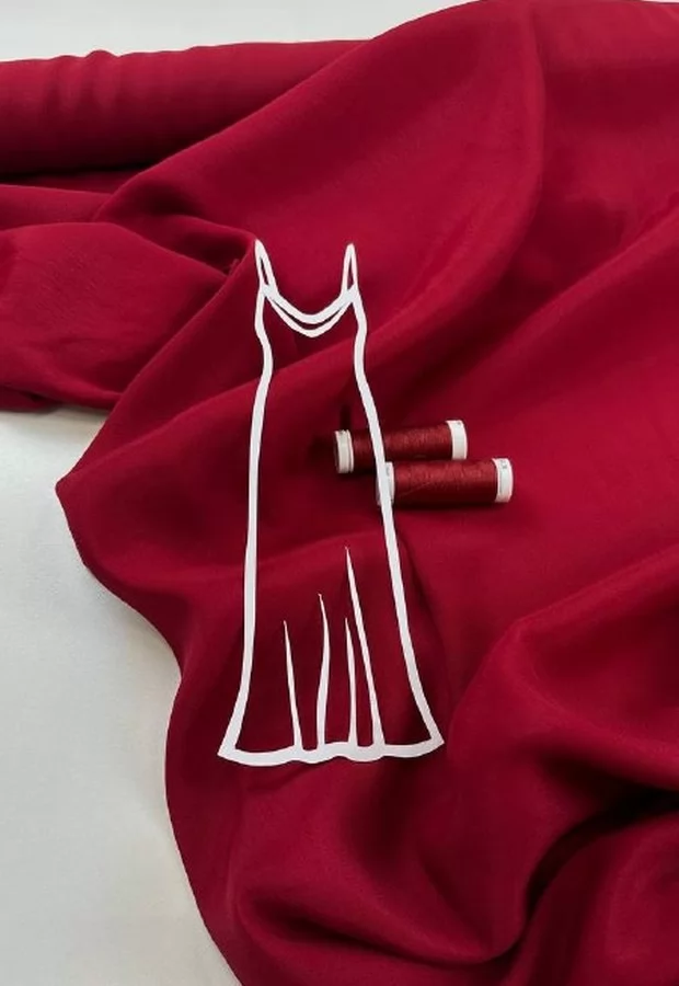 Вискоза MAX MARA в оттенке сангрия: для платьев и блуз ♥️ - Ткани FF Москва · Telegram