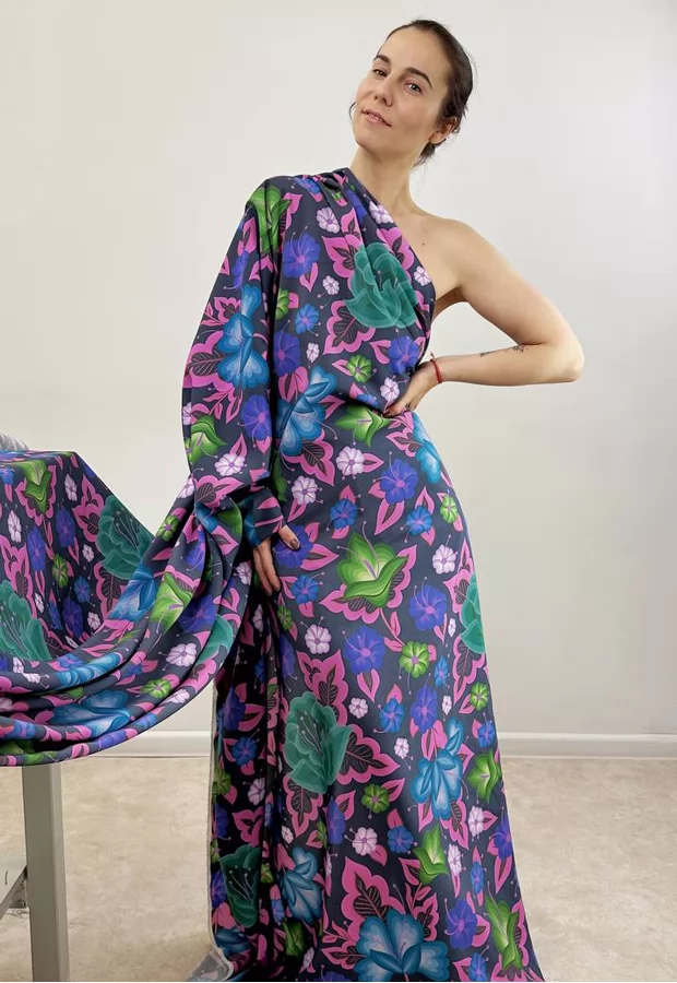 Яркая купра от VERSACE: теперь по цене 930 руб/м! 😍 - Ткани FF