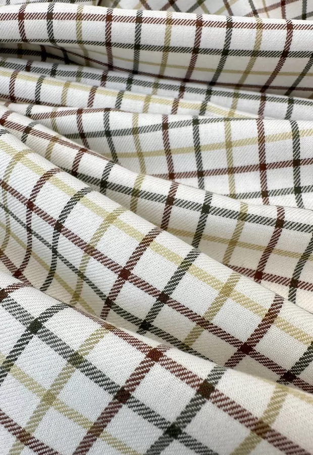 Шикарная фланель ALBINI из 100% хлопка: на уютные рубашки, платья и юбки 💫  - Ткани FF Москва