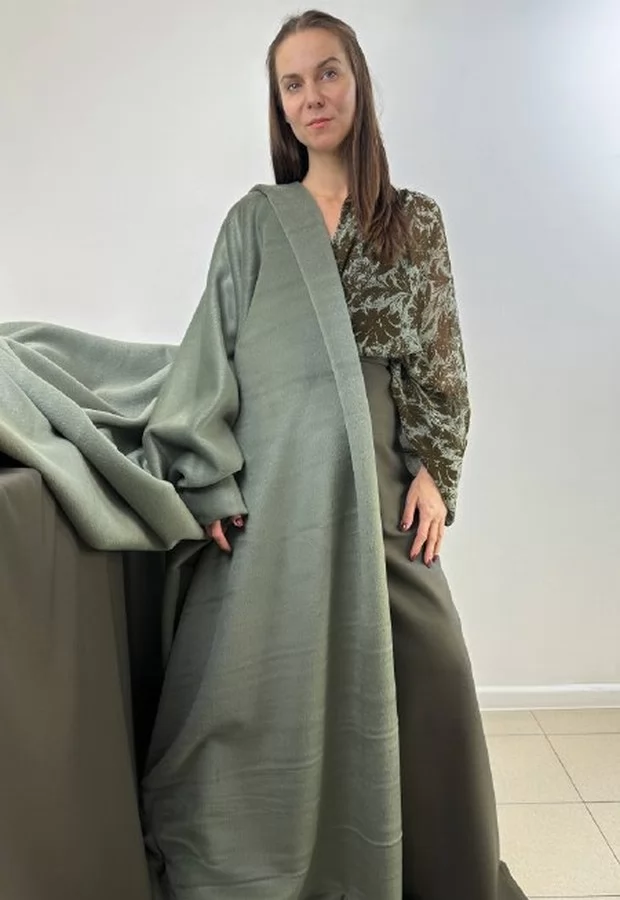 Альпака MAX MARA и шифон в природных оттенках ♥️ - Ткани FF · MAX
