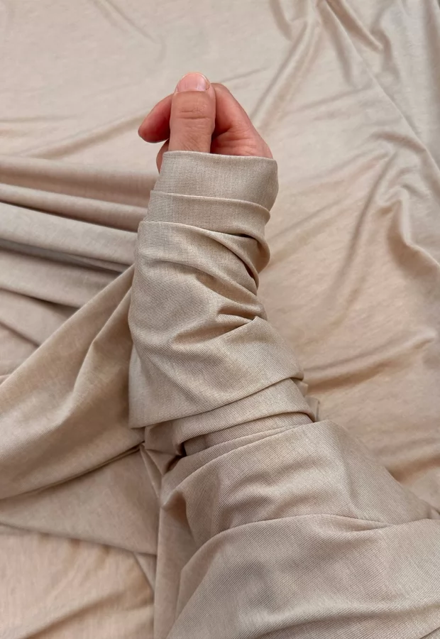 Нежный, тонкий: трикотаж из модала с кашемиром от Brunello Cucinelli ⭐️  - Ткани FF Москва