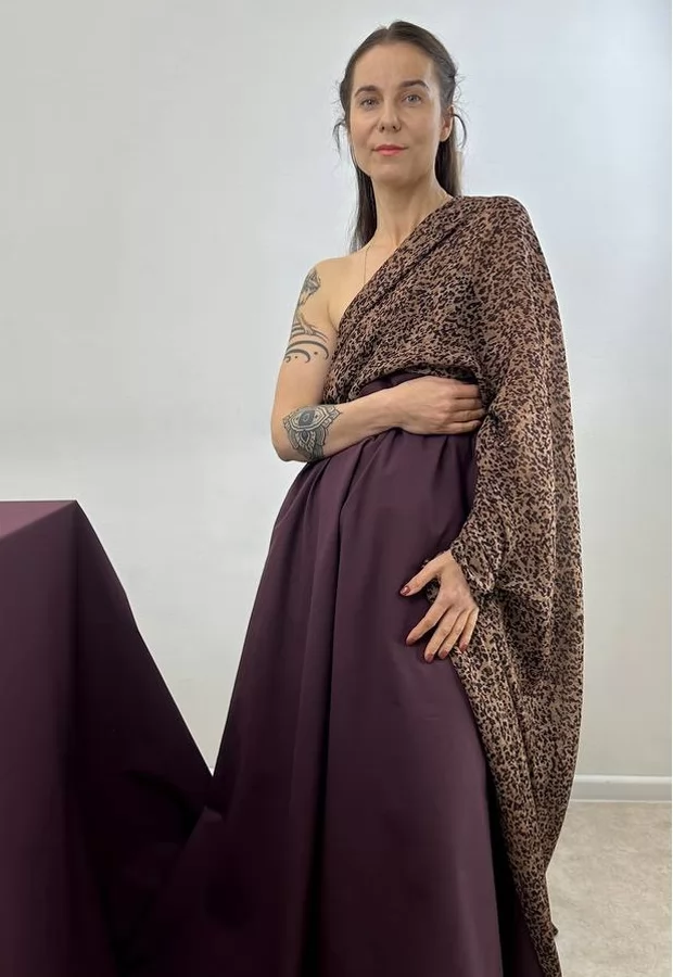 Интересное сочетание: тонкий принтованный шифон и костюмно-плательный хлопок PIAZZA SEMPIONE 😍 - Ткани FF