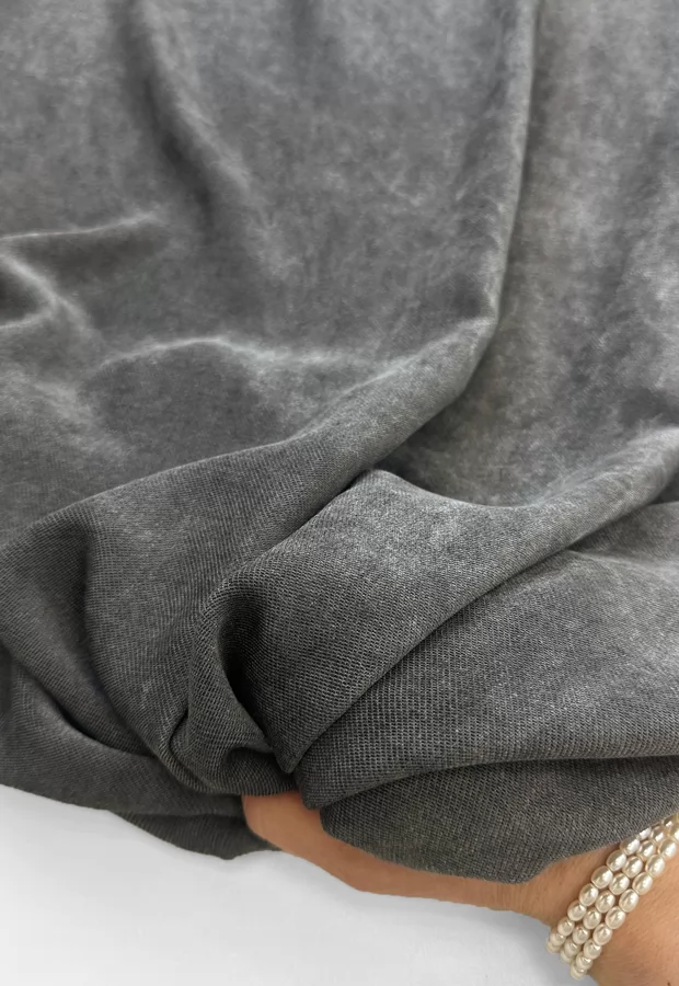 Шикарная варёная фактура: вискозный велюр костюмно-плательной плотности 💖 - Ткани FF