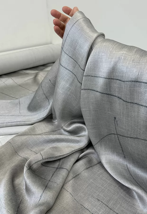 Нежнейший шёлковый атлас: когда хочется роскоши ✨ - Ткани FF Москва