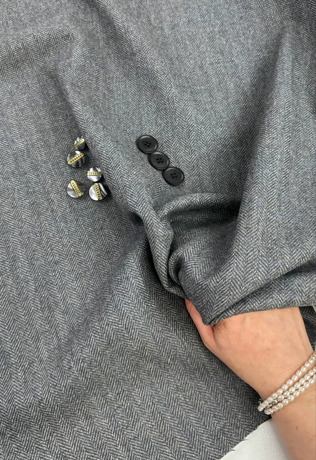 Классика для мужского и женского гардероба: костюмный твид Loro Piana 💖 - Ткани FF