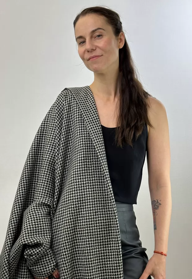 Ограниченный метраж: костюмный шерстяной твид от ALEXANDER MCQUEEN 😍 - Ткани FF