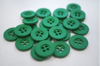 Пуговица костюмно-плательная металлическая зеленая 15 мм PRT-(K2)- 06082010