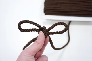 Шнур витой коричневый 6,5 мм ALT LA-30/1 02062004