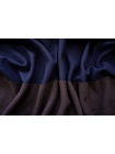 Трикотаж двусторонний шерстяной  коричнево-синий TRC-D5 28092059