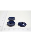 Пуговица костюмная пластик сине-черная 21 мм PRT-(H1)- 11122081