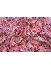 Хлопок органический цветы на розово-персиковом PRT-A60 08062014
