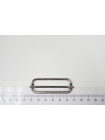 Регулятор длины ремня серебристый 58х22 мм-(P2)- 06122012