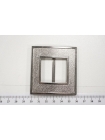 Пряжка металл серебро 63х60 мм PRT-(R2)- 01092016