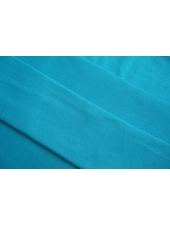 ОТРЕЗ 0,9 М Трикотаж рибана пенье чулок бирюзово-голубой CTN. (31) 19082008-1