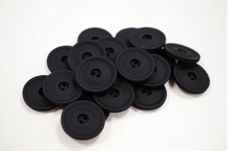 Пуговица костюмная пластик черная 20 мм PRT-( S1 )- 24082058