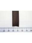 Косая бейка ацетатная 14 мм темно-коричневая PRT 25082053 к02