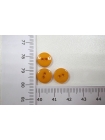 Пуговица рубашечно-плательная перламутровая оранжевая 10 мм PRT-(B1)- 26082048