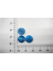 Пуговица пластик рубашечно-плательная синий перламутр Les Copains 10 мм PRT-(D1)- 26082082