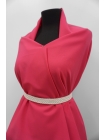 Тонкая костюмно-плательная шерсть  би-стрейч розовая PRT-DD30 13012004