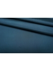 ОТРЕЗ 2,5 М Подкладочная ткань темная сине-бирюзовая в квадратик SF-(54)- 09122087-1