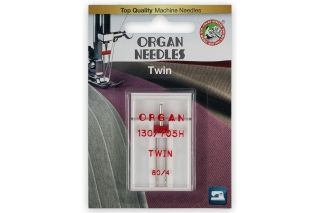 Иглы Organ двойные 130/705H №80/4 Blister WT 30012001