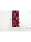 Кружево винного цвета KR-1C 01022108