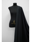 Тонкая костюмно-плательная шерсть черная в полоску SR-CC60 11012186
