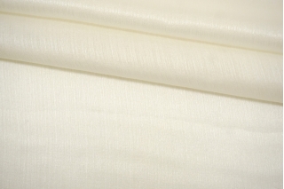 Плательно-блузочный крепон хлопок с шелком белый-N20 20112122