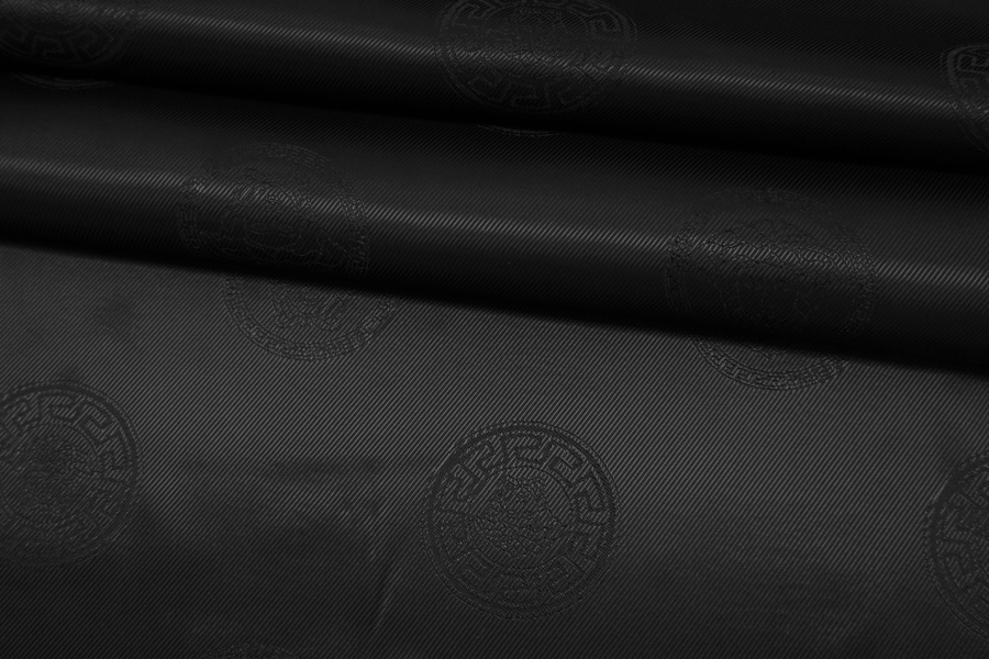 Подкладочная ткань Versace черная IDT-BB70 21112143