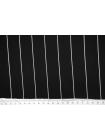 Плательная синтетика черная в белую полоску TRC H26/11/FF00 27102119