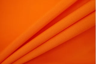 ОТРЕЗ 0,4 М ДЕФЕКТ Крепдешин синтетический оранжевый TRC (ДФ9)  27102122-2