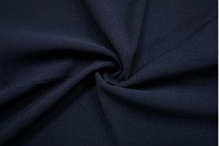 ОТРЕЗ 1,85 М Шерсть костюмная би-стрейч темно-синяя TXH-(20)- 11012172-1