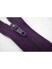 Молния пластиковая неразъёмная фиолетовая 55 см YKK H2 21102103