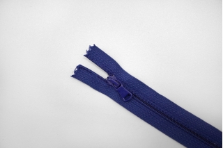 Молния брючная спиральная неразъёмная сине-фиолетовая 16 см Lampo H3 21102122