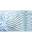 Плательно-блузочный атлас голубая полоска MII H21/3 Н30 04082129
