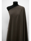 Тонкая костюмно-плательная шерсть с шелком коричневая BRS H61/DD40 8102116