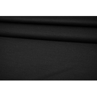 Трикотаж шерстяной тонкий с кашемиром черный Donna Karan NST-X40 08102149
