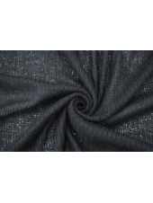 Трикотаж шерстяной вязаный черный NST-W10 09102127