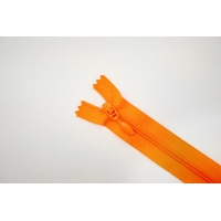 Молния спиральная брючная неразъёмная оранжевая 10 см-G22 14102103