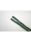 Молния  двухзамковая разъёмная зеленая 36 см Lampo-G23 14102131