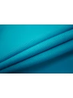 ОТРЕЗ 0,45 М ДЕФЕКТ Трикотаж пике бирюзово-голубой IDT.H (ДФ2) 06042101-2
