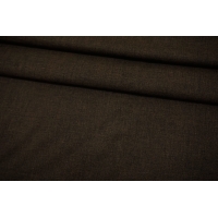 Хлопок-стрейч рубашечно-плательный коричневый BRS-B10 05062155